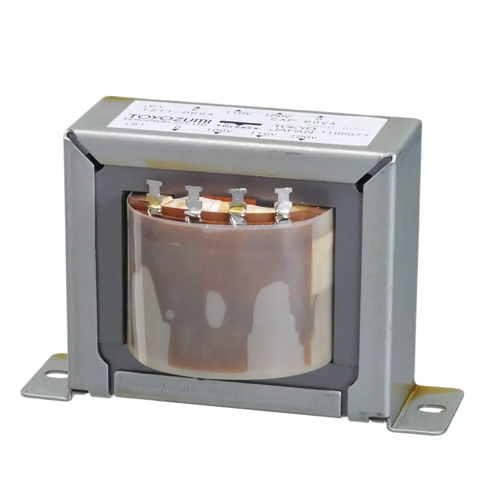 TOYOZUMI Power Transformer Lug Terminal 72 VA Capacity Class A Insulation Type, BR1-243
