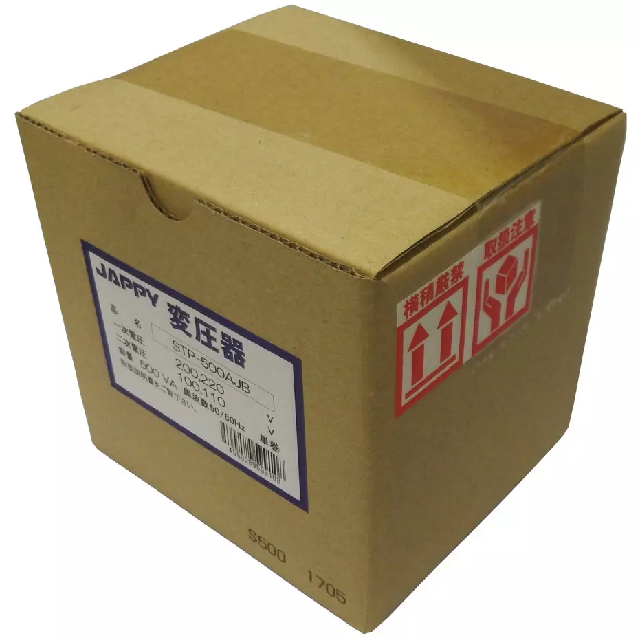 jappy-down-transformer-200220-v-v-primary-voltage-100110-v-secondary-voltages-5000-va-capacity-stp-500ajb