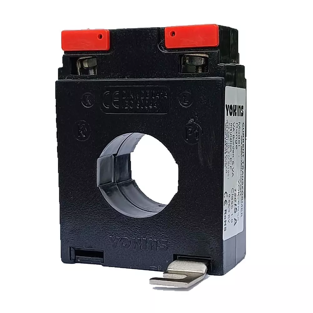 YOKINS Current Transformer Polycarbonate 30 mm Inner Dia 150/5 A Range 2.5 VA Burden for Ammeter, SR30-150.5A-2.5VA-1.0