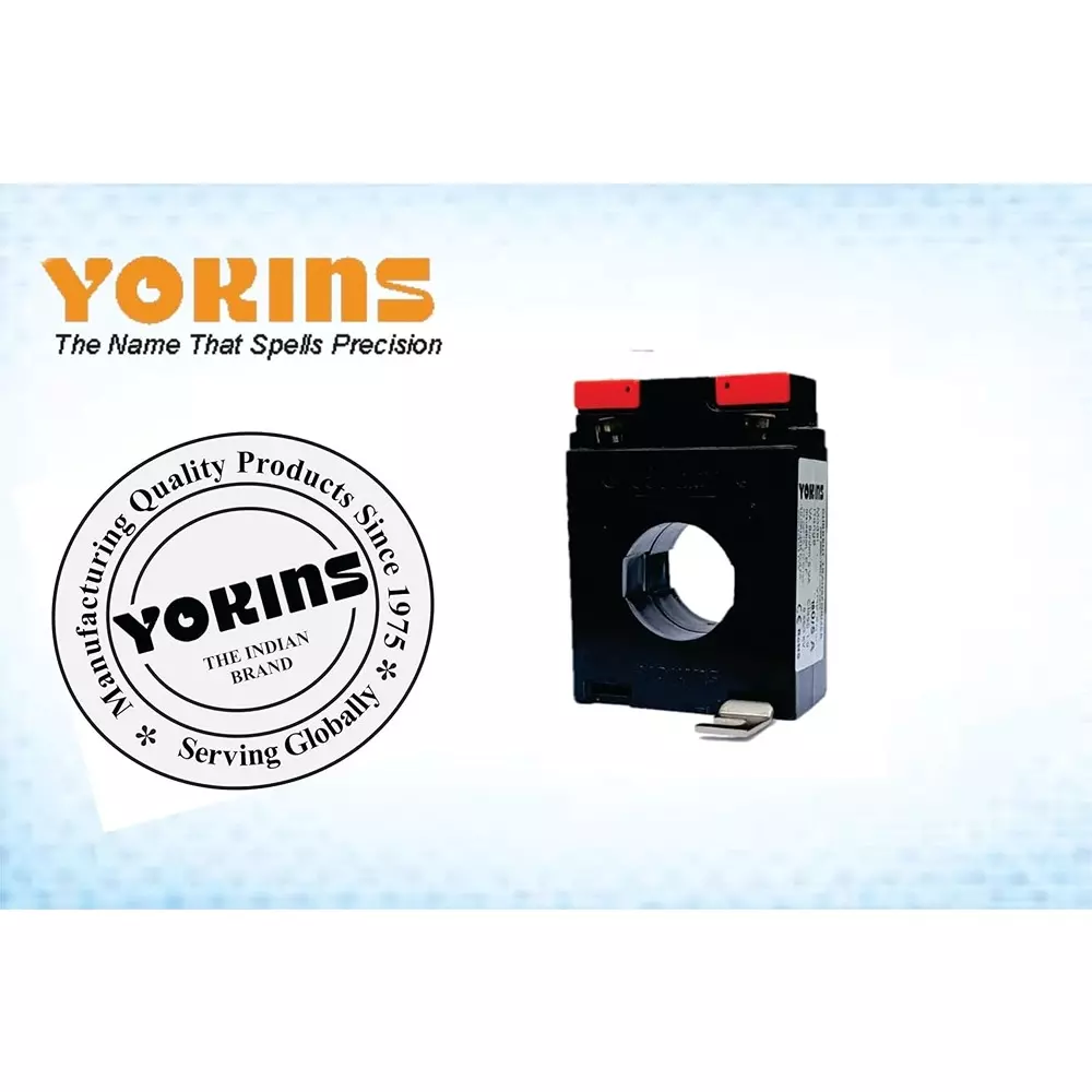 YOKINS Current Transformer Polycarbonate 30 mm Inner Dia 150/5 A Range 2.5 VA Burden for Ammeter, SR30-150.5A-2.5VA-1.0