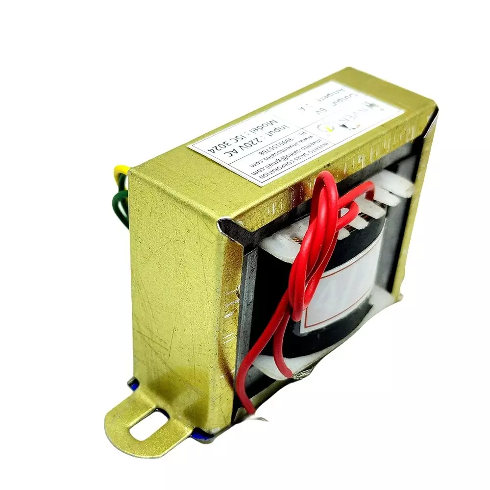 invento-step-down-centre-tapped-transformer-copper-winding-6-0-6-type-1-a-current-220-6-v-ac-isc-3024-3-pack-of-8-pcs
