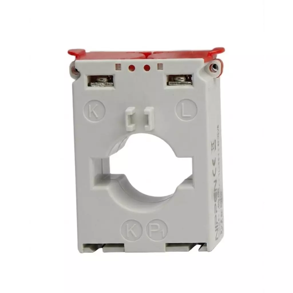 Nippen NE Series Current Transformer 401 Type 500/5A Ratio 40X12 mm Window Size and 5 VA Rated Burden