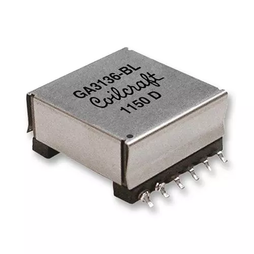 COILCRAFT SMPS Transformers TRANSFORMER, FLYBACK, UCC2809, SMD, GA3136-BL
