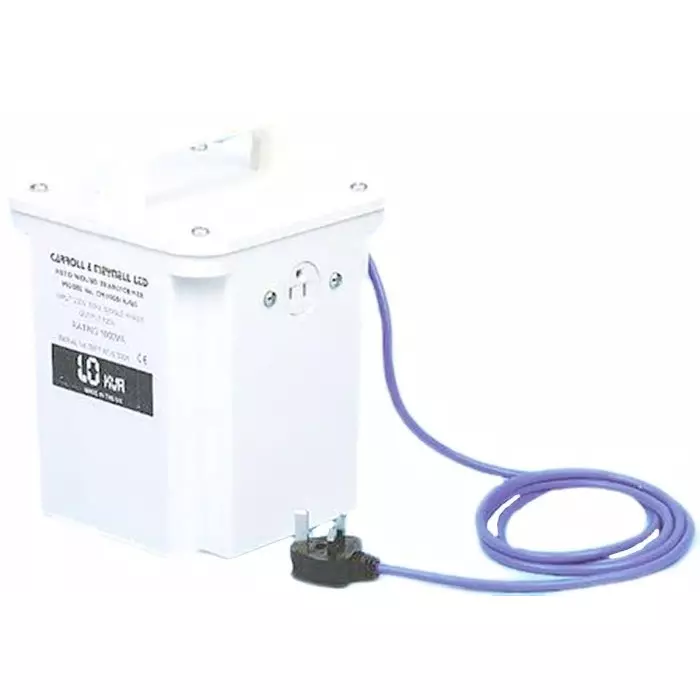 Carroll & Meynell 1kVA Autotransformer 230 V AC Primary 114.2 V AC Secondary Bobbin Core, CM1000/A/US