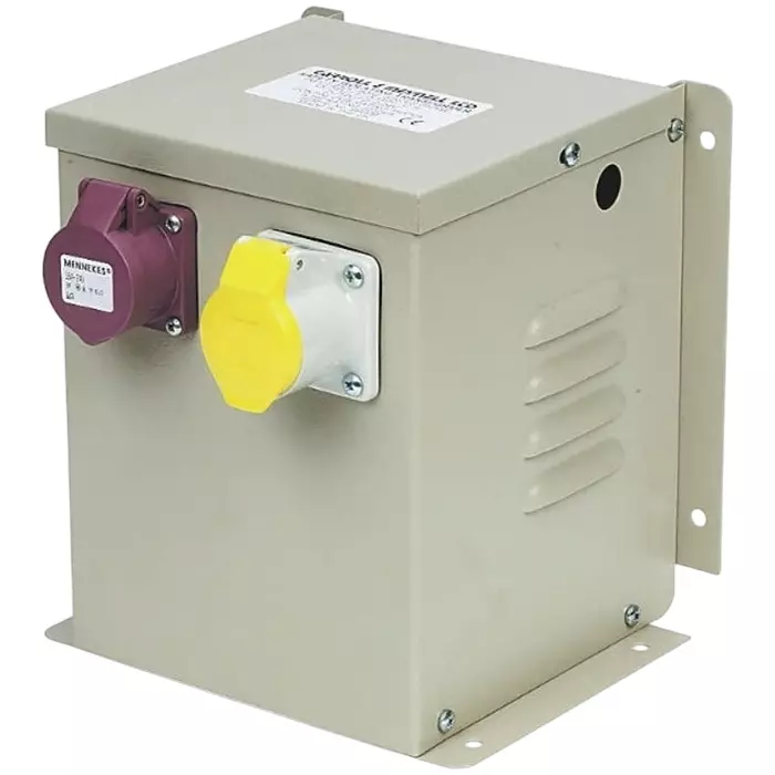 Carroll & Meynell Single Phase 1.2 kVA 200 VA Site Transformer 230 V AC Primary 24 V AC ±55 V AC Secondary 10.2 A, CM2250WM2/110/24