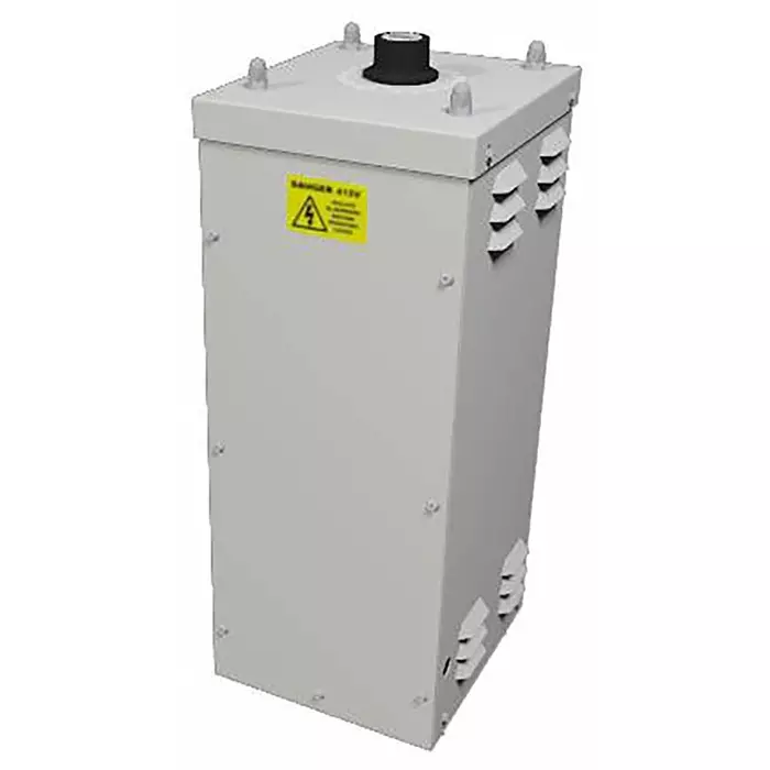 Carroll & Meynell Autotransformer Free Standing, 285x280x630 mm, 415V, 9.9kVA, 3 Phase, Enclosed Clamp, MVT9.9k/12A-3E