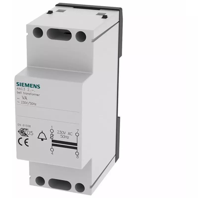 Siemens DIN Rail Transformer, 4AC3218-0