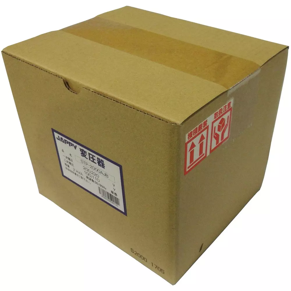 jappy-down-transformer-200220-v-v-primary-voltage-100110-v-secondary-voltages-20-kva-capacity-stp-2000ajb