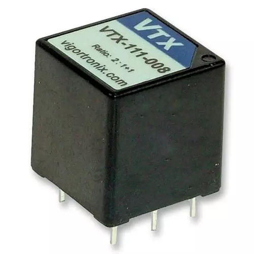 VIGORTRONIX TRANSFORMER, PULSE, ENCAPS, 2:1, VTX-111-010