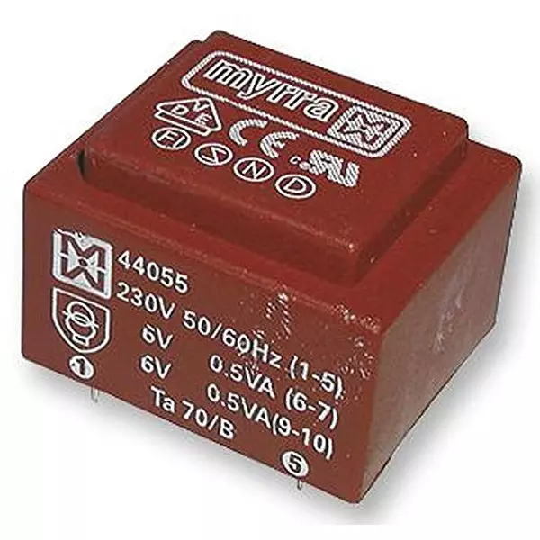 MYRRA Transformer 2.3Va 6V, 44157