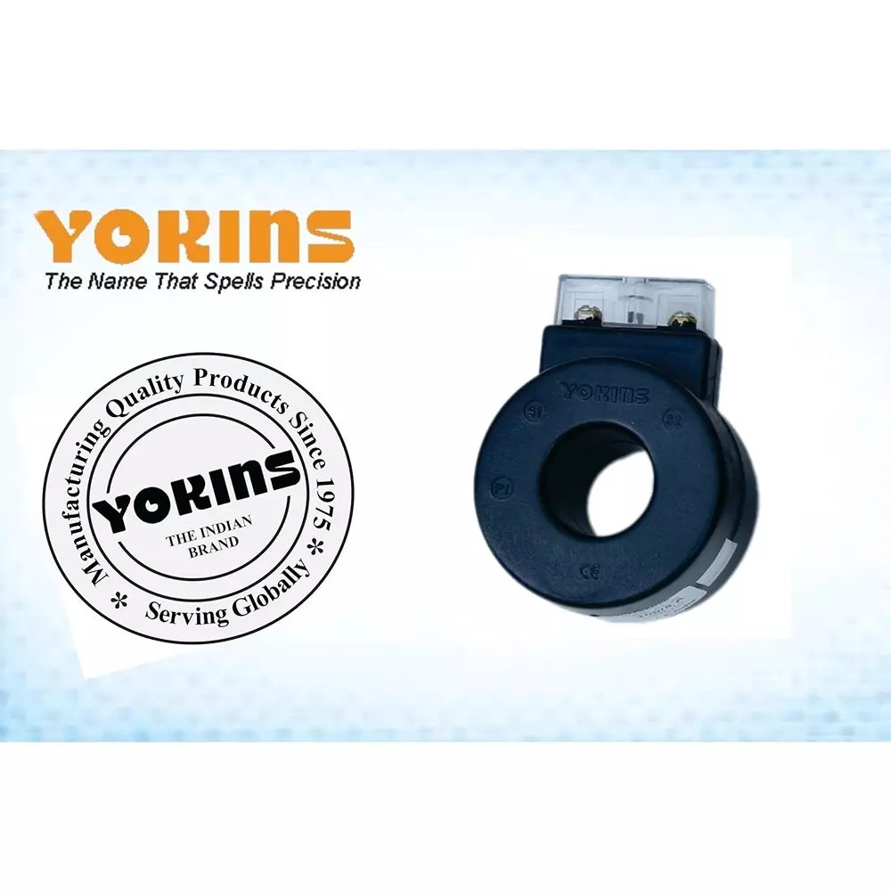 YOKINS Current Transformer Round Shape 50/5A Range 5 VA Burden 30 mm Inner Diameter	, RT30-50.5A-5VA-5.0