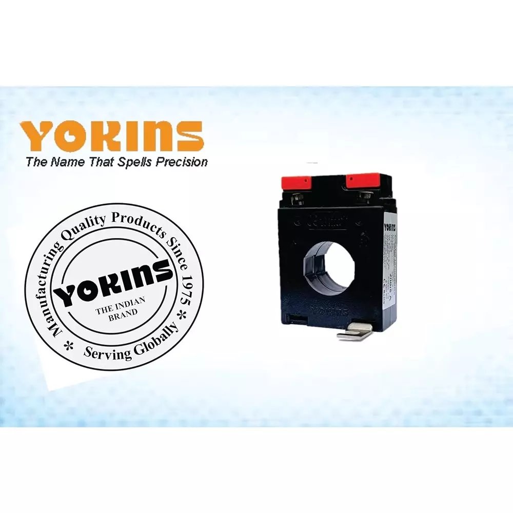 YOKINS Current Transformer Polycarbonate 30 mm Inner Dia 200/5 A Range 5 VA Burden for Ammeter, SR30-200.5A-5VA-1.0