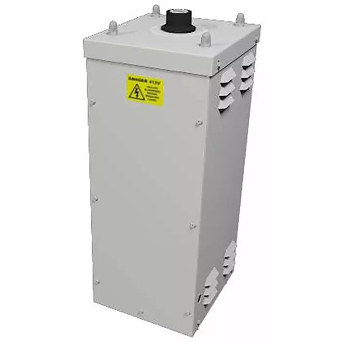 Carroll & Meynell Autotransformer Free Standing, 285x280x690 mm, 415V, 14.7kVA, 3 Phase, Enclosed Clamp, MVT14.7k/18A-3E