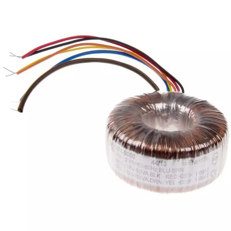 RS PRO Toroidal Transformer Copper Conductor Terminal Style 2 Output, 173-0214 (Pack of 12)