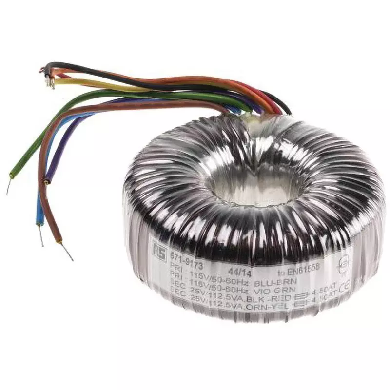 RS PRO Toroidal Transformer Copper Conductor Terminal Style 2 Output, 671-9173