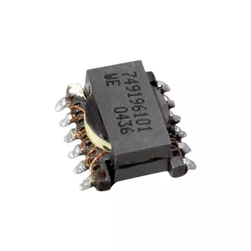 TE CONNECTIVITY Pulse Transformer 550 mA Current Rating 500 V Isolation Voltage, 749196141