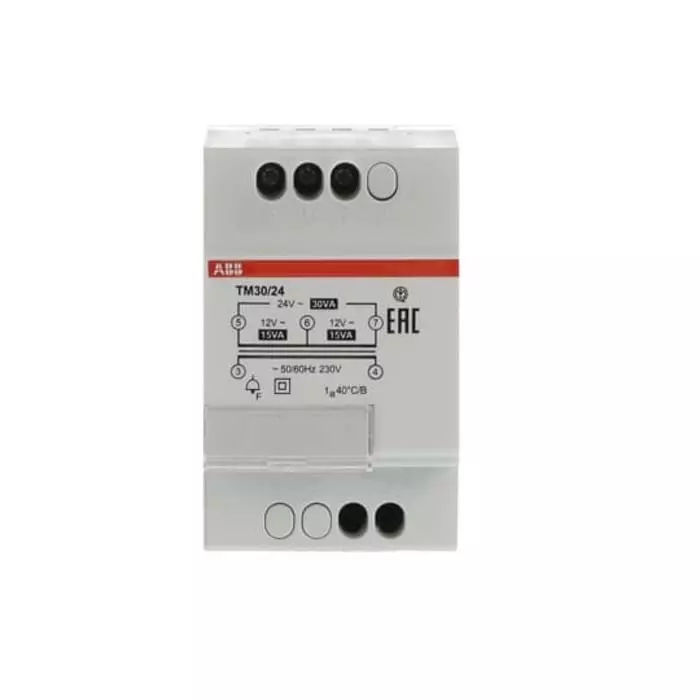 ABB DIN Rail Transformer, 2CSM228765R0802TM30/24