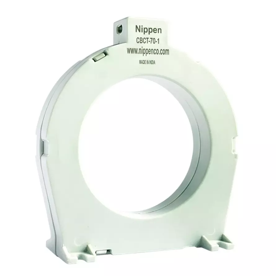 Nippen Core Balance Current Transformer 70 mm Inner Diameter and 10 mA to 30 A Operating Current, CBCT70