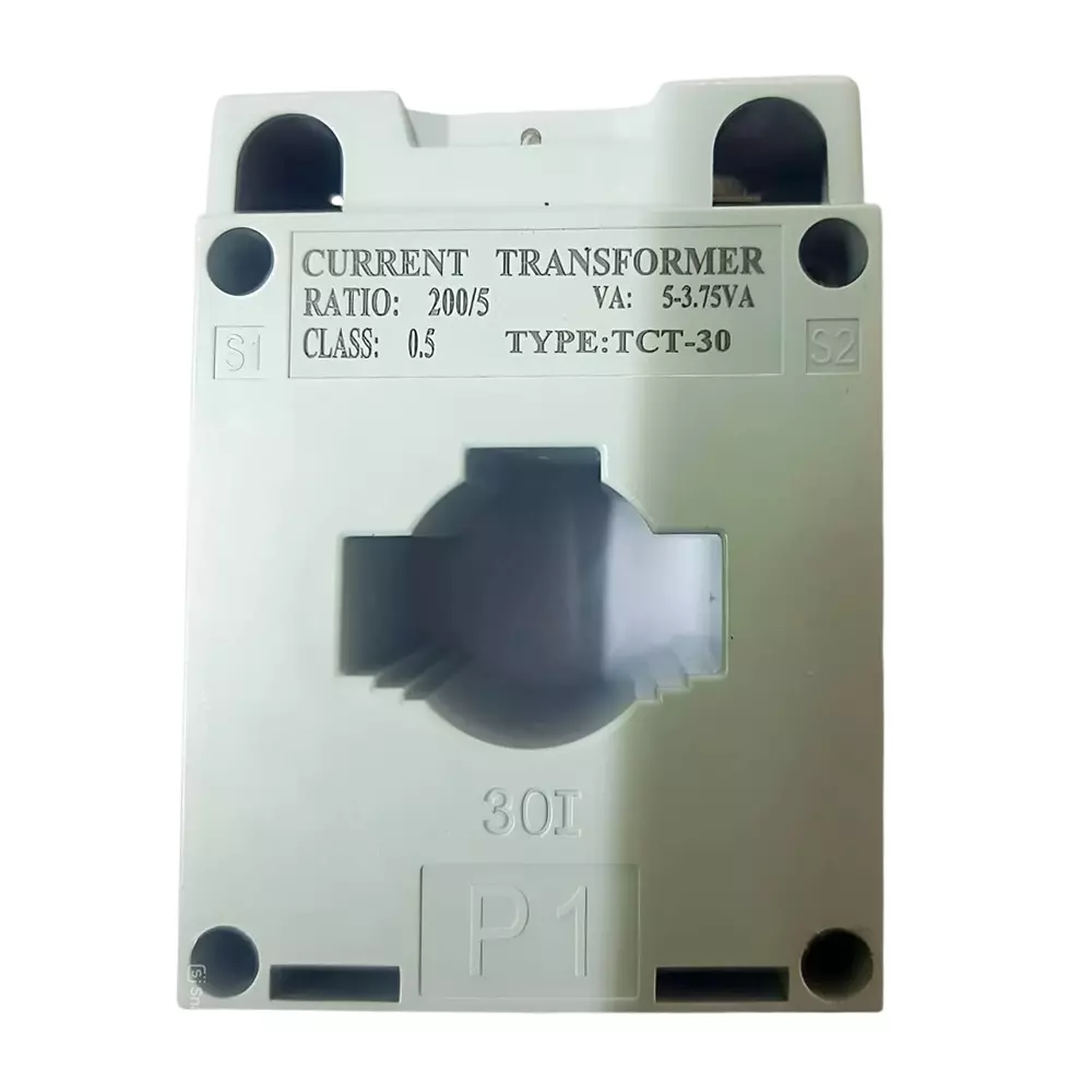Techno Meters Resin Cast LT Current Transformer 200 A Current Rating 50-60 Hz Frequency Class 0.5 Accuracy, TCT - 30