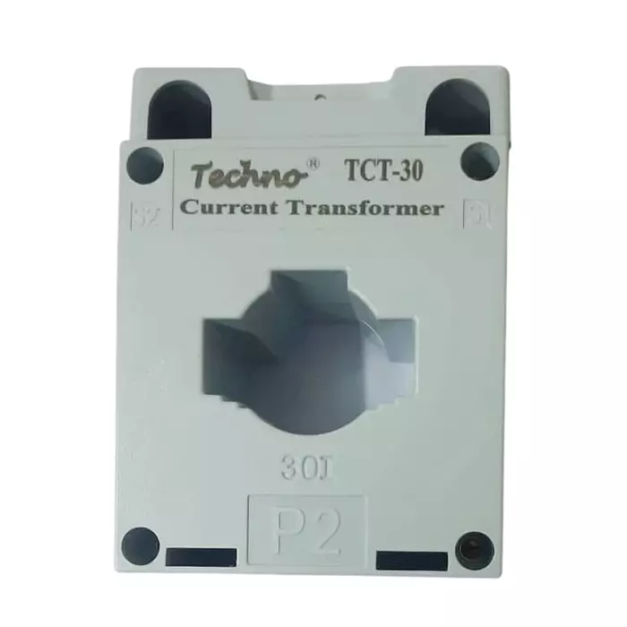 Techno Meters Resin Cast LT Current Transformer 200 A Current Rating 50-60 Hz Frequency Class 0.5 Accuracy, TCT - 30