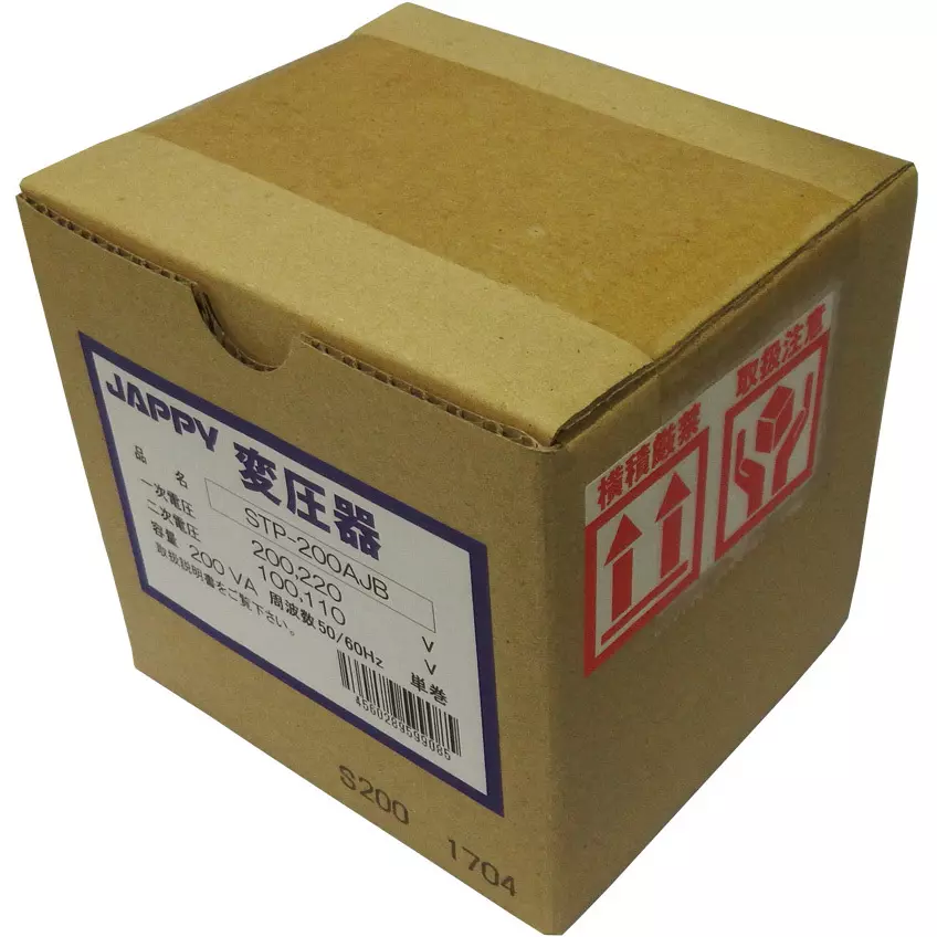 jappy-down-transformer-200220-v-v-primary-voltage-100110-v-secondary-voltages-2000-va-capacity-stp-200ajb