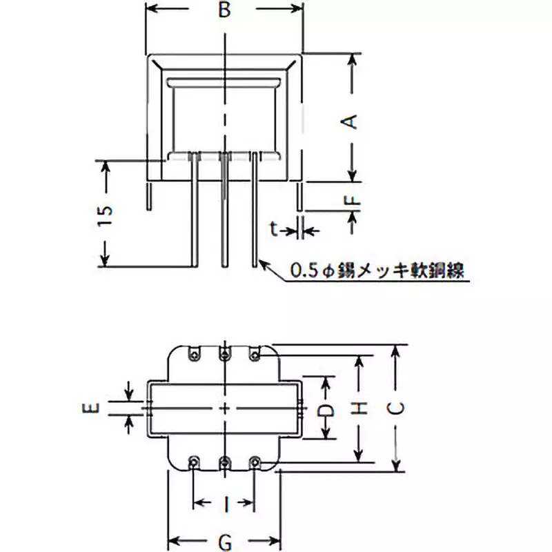 Sansui Small Transformer 1：1 No. of Reels, ST-71P