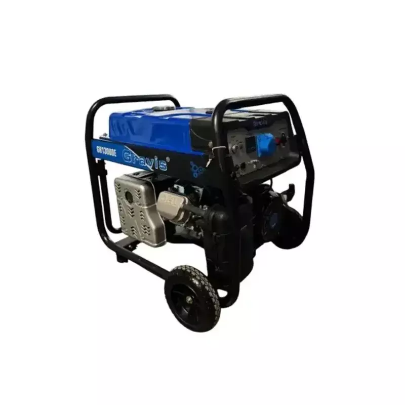 Gravis 12 kva Self Start Portable Petrol Generator, GH13000E