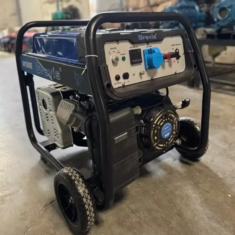Gravis 12 kva Self Start Portable Petrol Generator, GH13000E