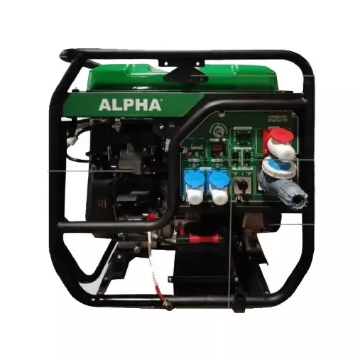 ALPHA Portable Petrol Generator 13KVA Single & Three Phase Recoil and Electric Start, A15000