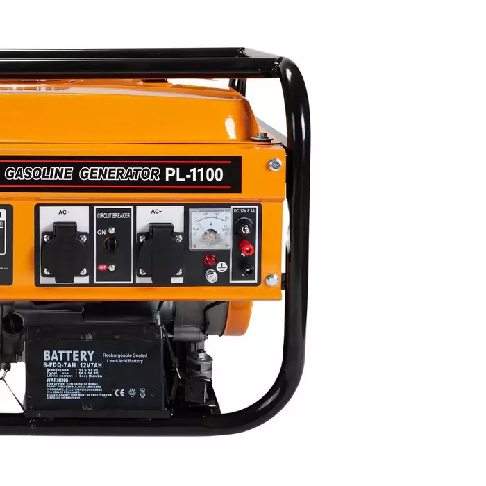 Pilot Generator 98 CC, 1.1 kW Recoil Start and 15 L Fuel Tank Capacity, PL-111X