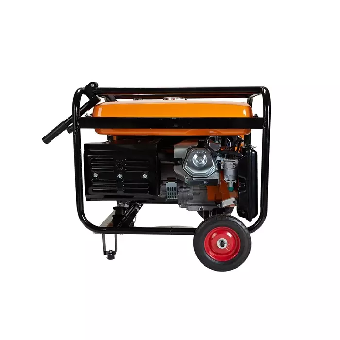 Pilot Gasoline Generator 13 HP Motor 25 L Fuel Tank 4-Stroke 1 Phase 5.5 kW Maximum Power, PL-155X