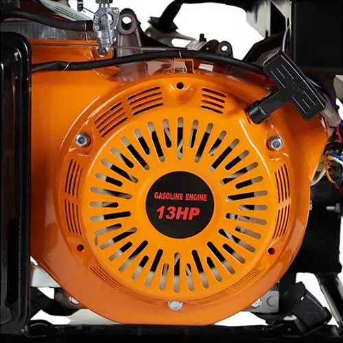 Pilot Gasoline Generator 13 HP Motor 25 L Fuel Tank 4-Stroke 1 Phase 5.5 kW Maximum Power, PL-155X