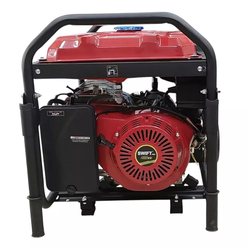 SWIFT Pro Portable Generators AVR 2800 W Rated Output 15 L Fuel Capacity 212 CC Engine, SW3600