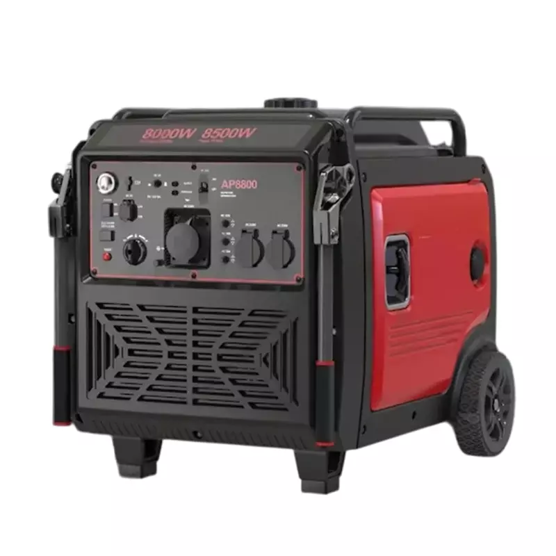 Alpha Portable Inverter Generator 8.5 KVA Remote & Self Start Silent With 27 Litre Tank Capacity, A8800