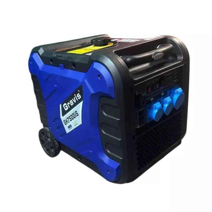 Gravis Petrol Generator 6.5 kW 14 L Fuel Capacity, GH7500is