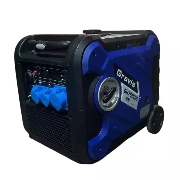 Gravis Petrol Generator 6.5 kW 14 L Fuel Capacity, GH7500is