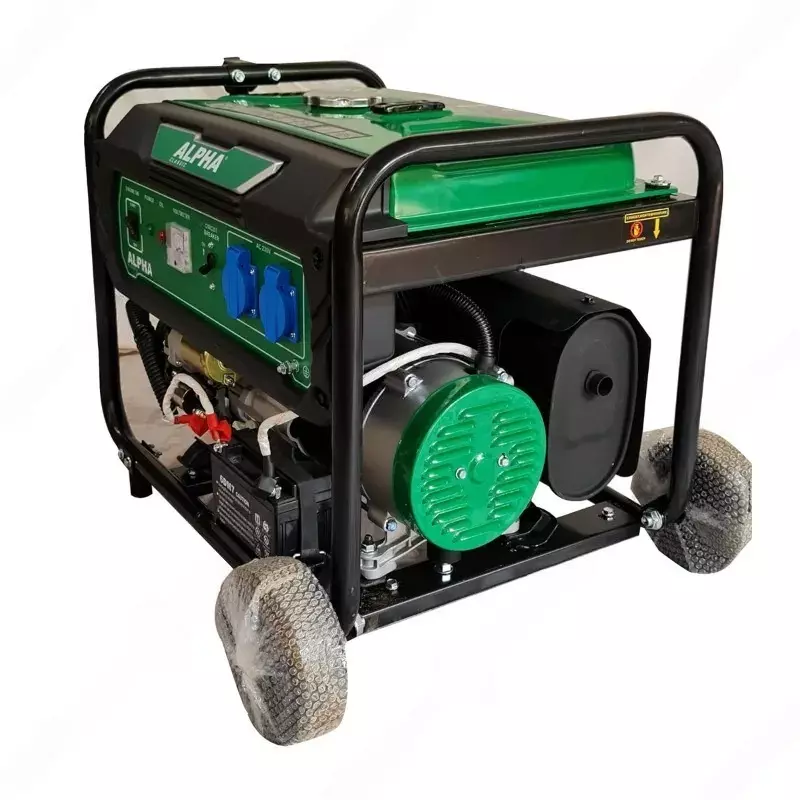 ALPHA Portable Petrol Generator 3KVA Recoil and Electric Start 15 L Tank Capacity
