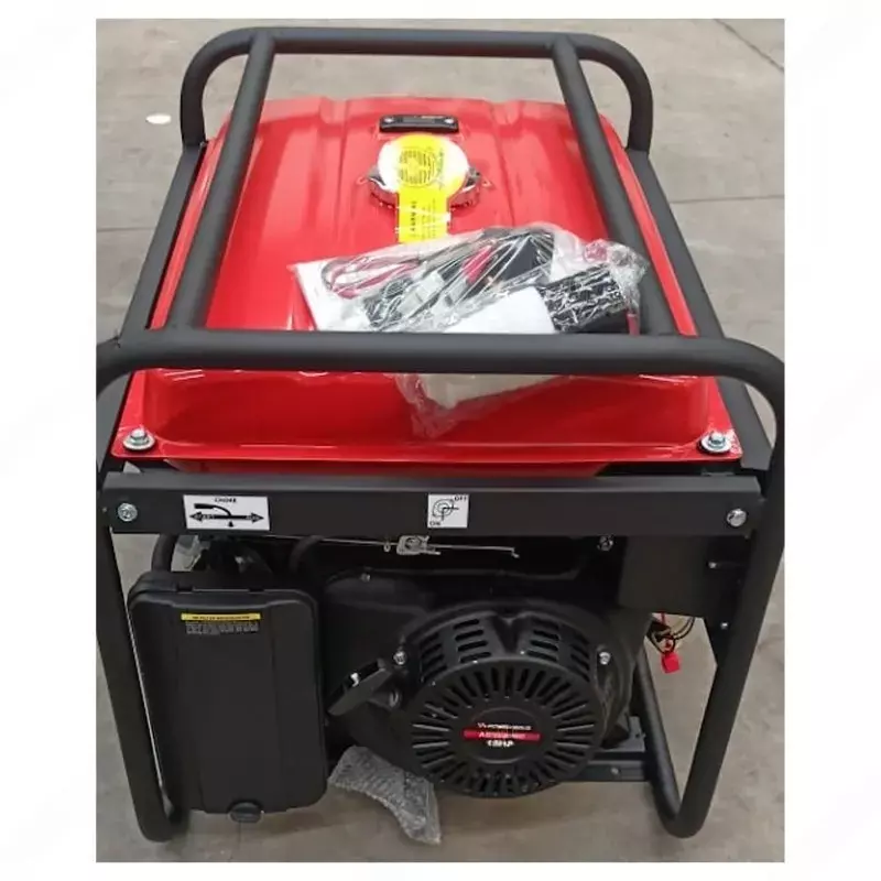 GENERIC Heavy Duty 5 KVA Recoil and Self Start Portable Petrol Generator