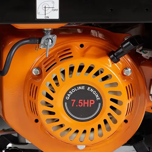 Pilot Gasoline Generator 7.5 HP Motor 15 L Fuel Tank 4-Stroke 1 Phase 2.2 kW Maximum Power, PL-122X