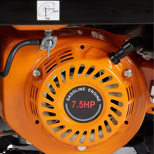 Pilot Gasoline Generator 7.5 HP Motor 15 L Fuel Tank 4-Stroke 1 Phase 3.2 kW Maximum Power, PL-132X