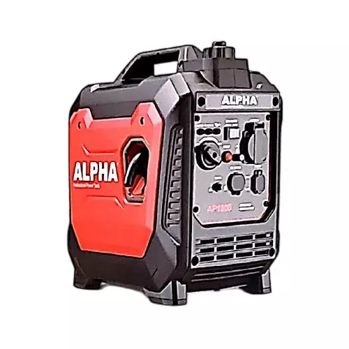 Alpha Portable Generators Silent 1000 W Rated Output 3 L Fuel Capacity 56 CC Engine, A1800