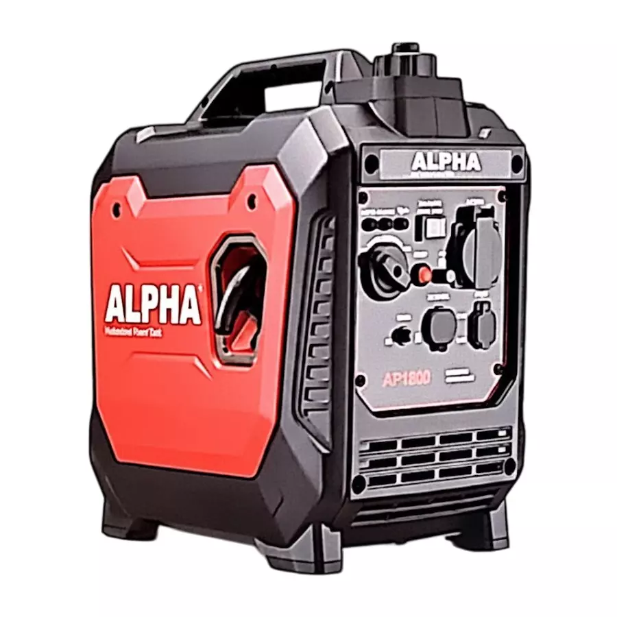 Alpha Portable Generators Silent 1000 W Rated Output 3 L Fuel Capacity 56 CC Engine, A1800