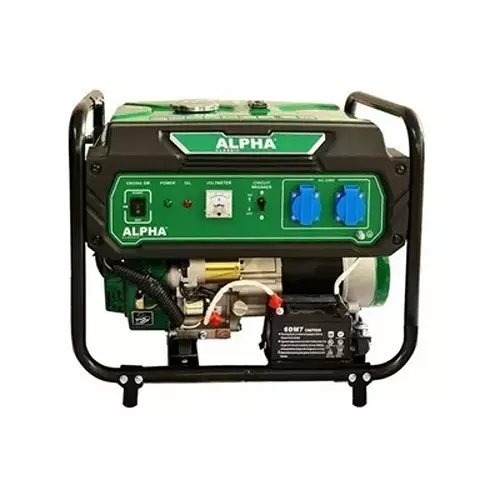 Boltz Corporation Portable Petrol Generator 15 L Fuel Tank Capacity 12.5 A Current Rating, A3600