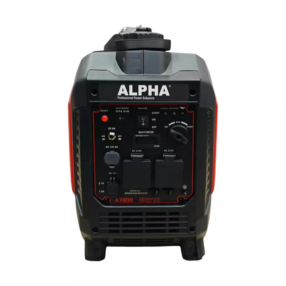 Alpha Silent Generator 3 kVA 140 CC, 6.3 L Fuel Capacity, A3800