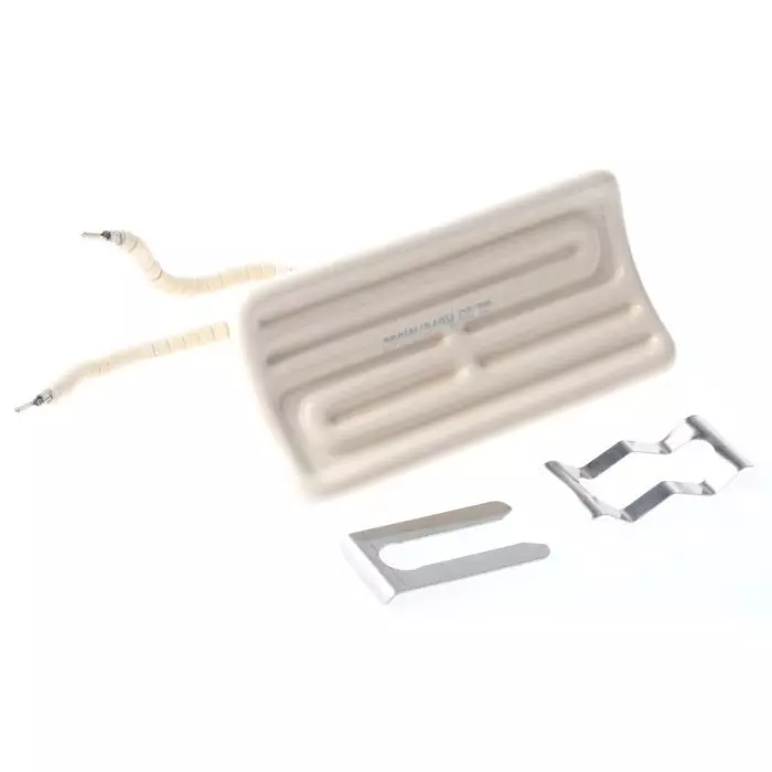 RS PRO Ceramic Heating Element 122 mm 250 W 230 V AC 35 mm Thickness