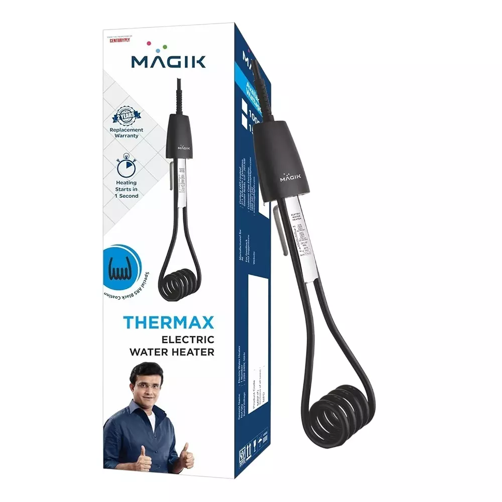 Magik Thermax Electric Water Heater Immersion Rod Metal Hook and ARS Coating