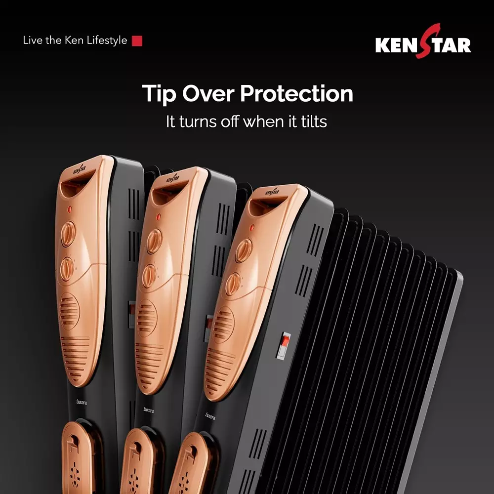 kenstar-2900-w-oil-filled-room-heater-with-400-w-ptc-fan-heater-11-fins-in-black-gold-color-luxora