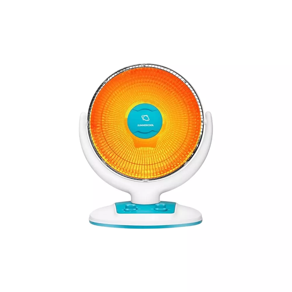 Summercool Sun Heater 16 inch (400 mm) Disc Size 600 W / 1200 W 2 Heating Setting White