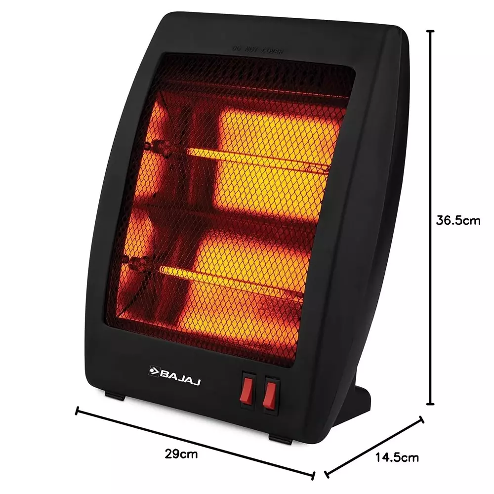 Bajaj Room Heater Black 800 W, RH2C