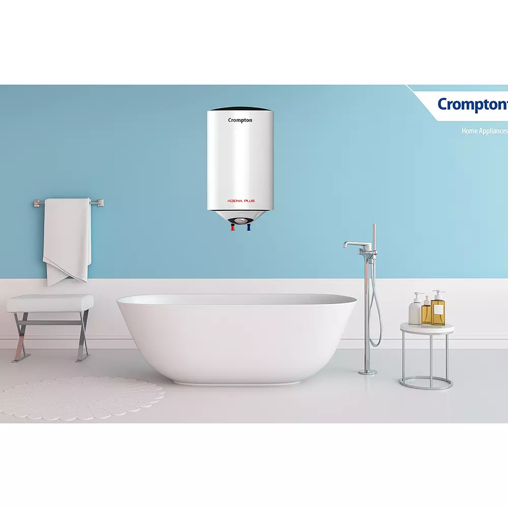 Crompton Acenza Plus 25 L White Storage Water Heater Geyser